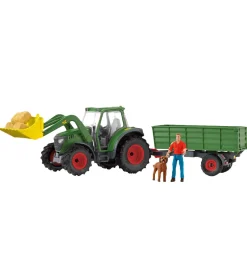 Farm World - Traktor Med Påhængsvogn - 42608>Schleich Discount