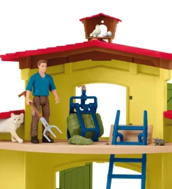 Farm World - 50x16x30 cm - Stor Bondegård 42605 - Gul><noscript><img width=