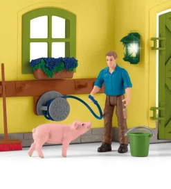 Farm World - 50x16x30 cm - Stor Bondegård 42605 - Gul><noscript><img width=