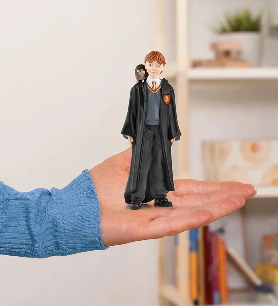 Harry Potter - Ron & Scabbers - H: 10,2 cm - 42634>Schleich Hot