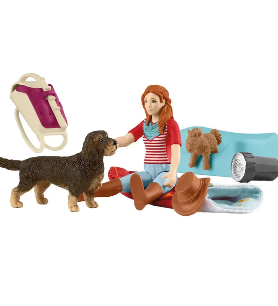 Overnatning Med Hannah - 42748 - 11 Dele>Schleich Discount