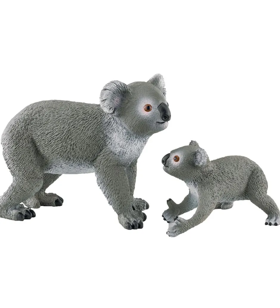 Wild Life - L: 13,6 cm - Koala Mother and Baby>Schleich Discount