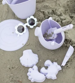 Sandforme - 4 stk - Silikone - 6,5-10,5 cm - Lys Lilla><noscript><img width=