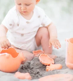 Sandforme - 4 stk. - Silikone - 6,5-10,5 cm - Coral><noscript><img width=