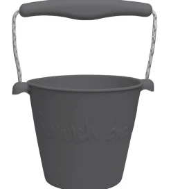 Spand - Silikone - 13 cm - Mørkegrå>Scrunch Discount