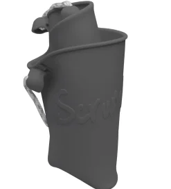 Spand - Silikone - 13 cm - Mørkegrå>Scrunch Discount