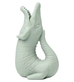 Vandkande - 18,5x11 cm - Silikone - Krokodille - Sage Gr>Scrunch New