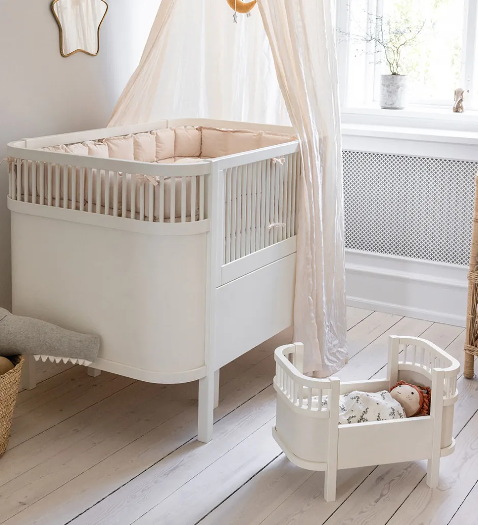 Dukkeseng m. Madras - Classic White>Sebra Online