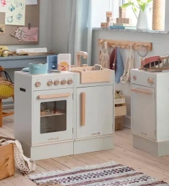 Legekøkken - Vaskeskab - Træ - Seabreeze Beige><noscript><img width=