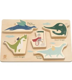 Puslespil - Træ - Dragon Tales>Sebra Clearance