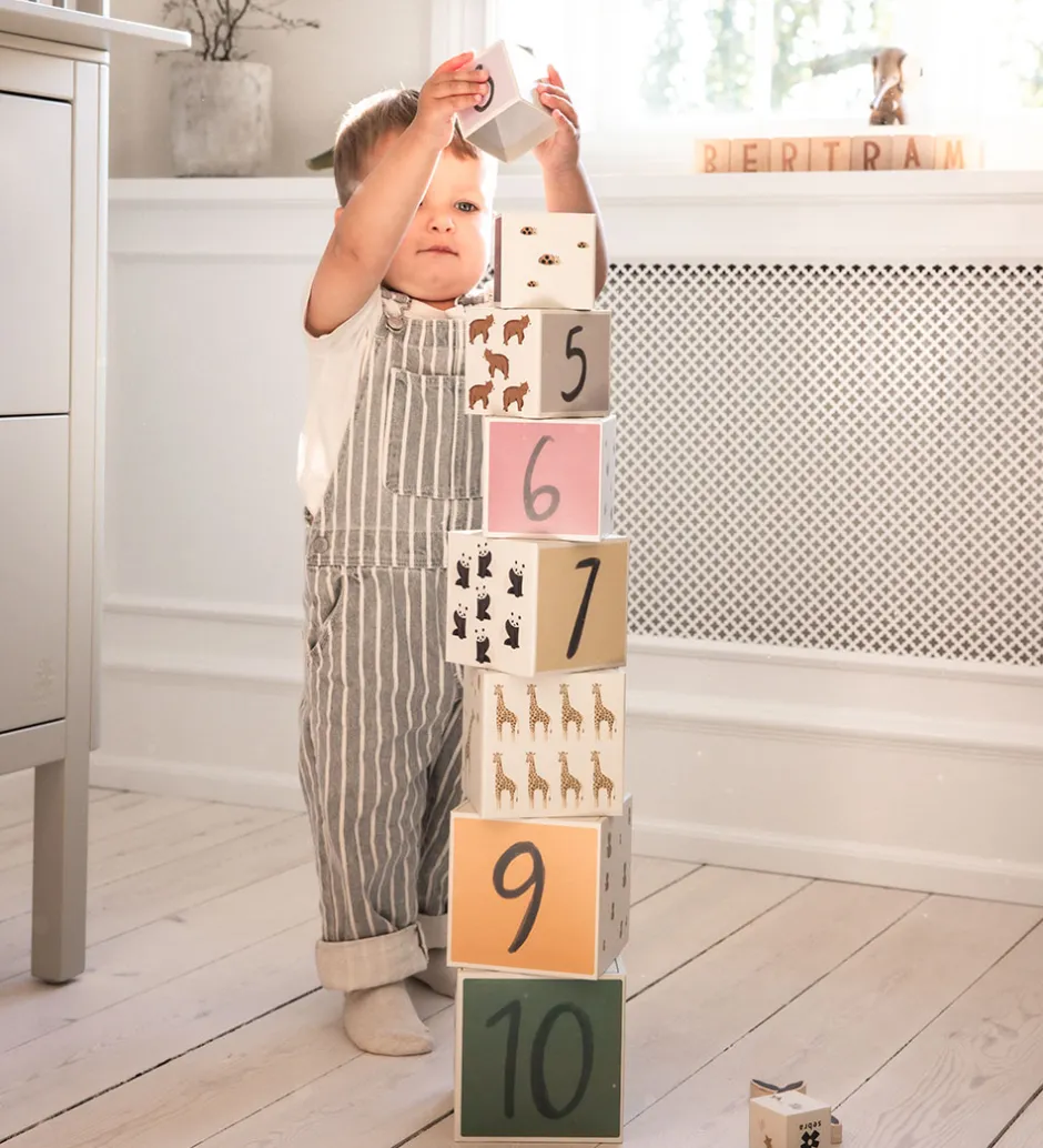 Stablekasse - World Of - 10 stk - Beige>Sebra Clearance