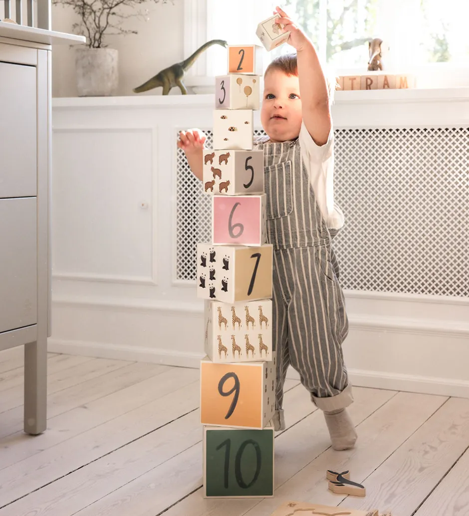Stablekasse - World Of - 10 stk - Beige>Sebra Clearance