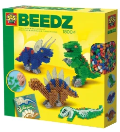 Beedz Perlesæt - 1800 stk - Dinosaurer>SES Creative New