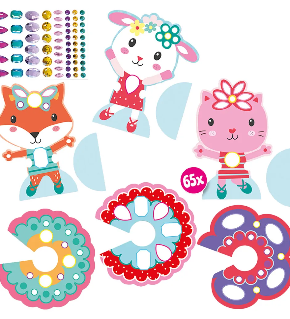 Diamantmosaik - Dansende Dyr>SES Creative Online