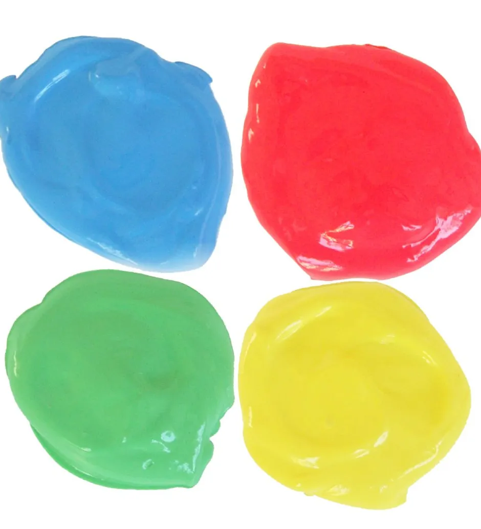 Fingermaling - 4x120 ml - Lyse Farver>SES Creative Discount