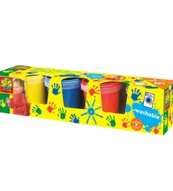 Fingermaling - 4 x 145 ml>SES Creative New