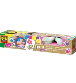 Fingermaling - 4x120 ml - Pastelfarver>SES Creative Sale