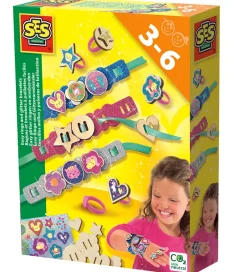 Kreasæt - Glimmer-armbånd og Ringe>SES Creative Discount