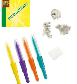 Kreasæt - Pustetuscher - Dinosaurer>SES Creative