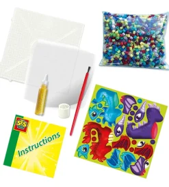 Perler - Strygeperler - 1800 stk - 3D Drage>SES Creative New