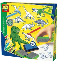 Stempelsæt - Dinosaurer>SES Creative