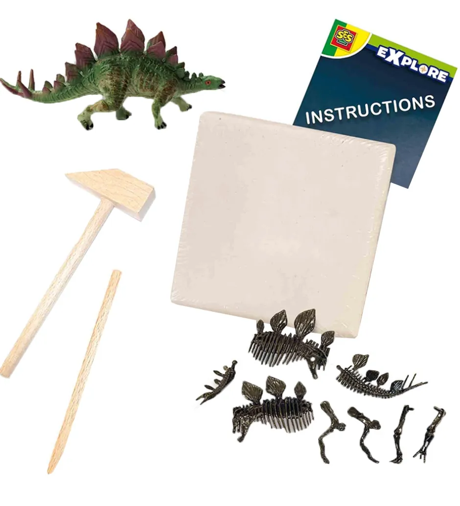 Udhug - Explore - Stegosaurus og Skelet>SES Creative