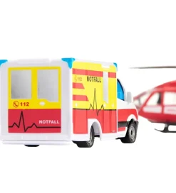 Ambulance og Helikopter - Mercedes-Benz Rescue & Helicopter>Siku Discount