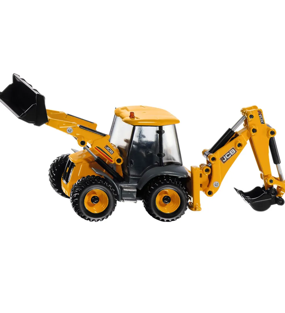 Arbejdsbil - 1:50 - JCB 4CX Backhoe Loader>Siku Discount