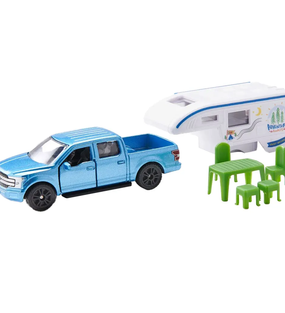 Bil - Ford m. Pick-Up Camper>Siku Online