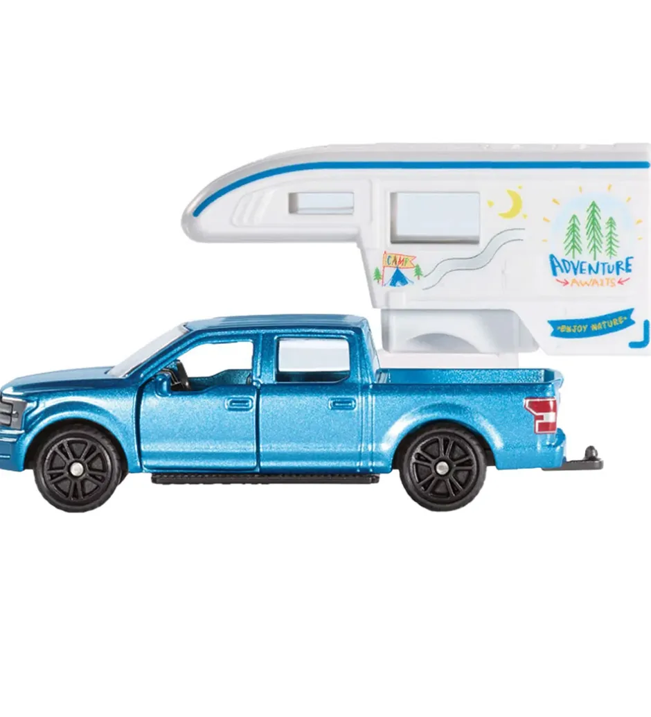 Bil - Ford m. Pick-Up Camper>Siku Online