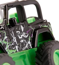 Bil - Jeep Big Wheel - Sort/Grøn><noscript><img width=