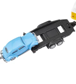 Bil m. Trailer - VW T1 m. Trailer & VW Beetle - 1:50>Siku Clearance