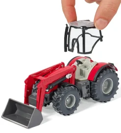 Frontlæsser - Massey Ferguson - 1:50 - Rød>Siku New