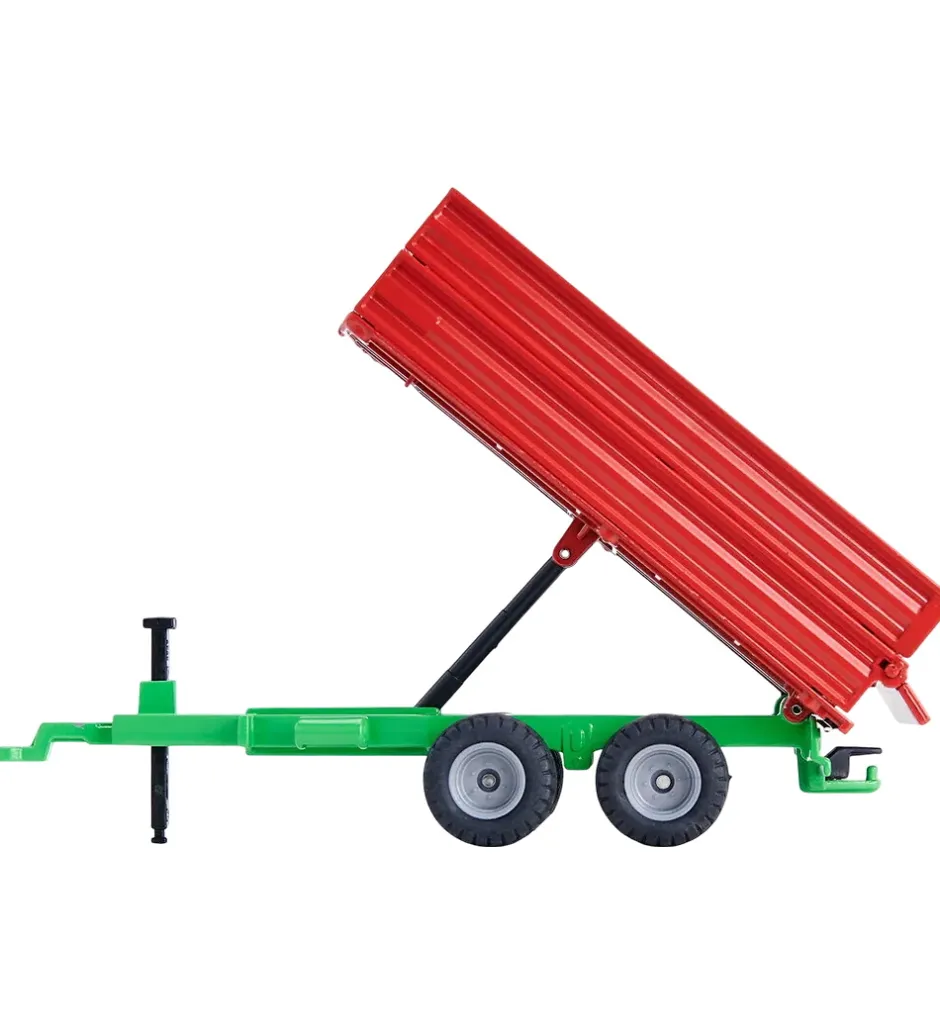 Trailer - Tandem Axle Trailer - 1:32 - Rød>Siku New