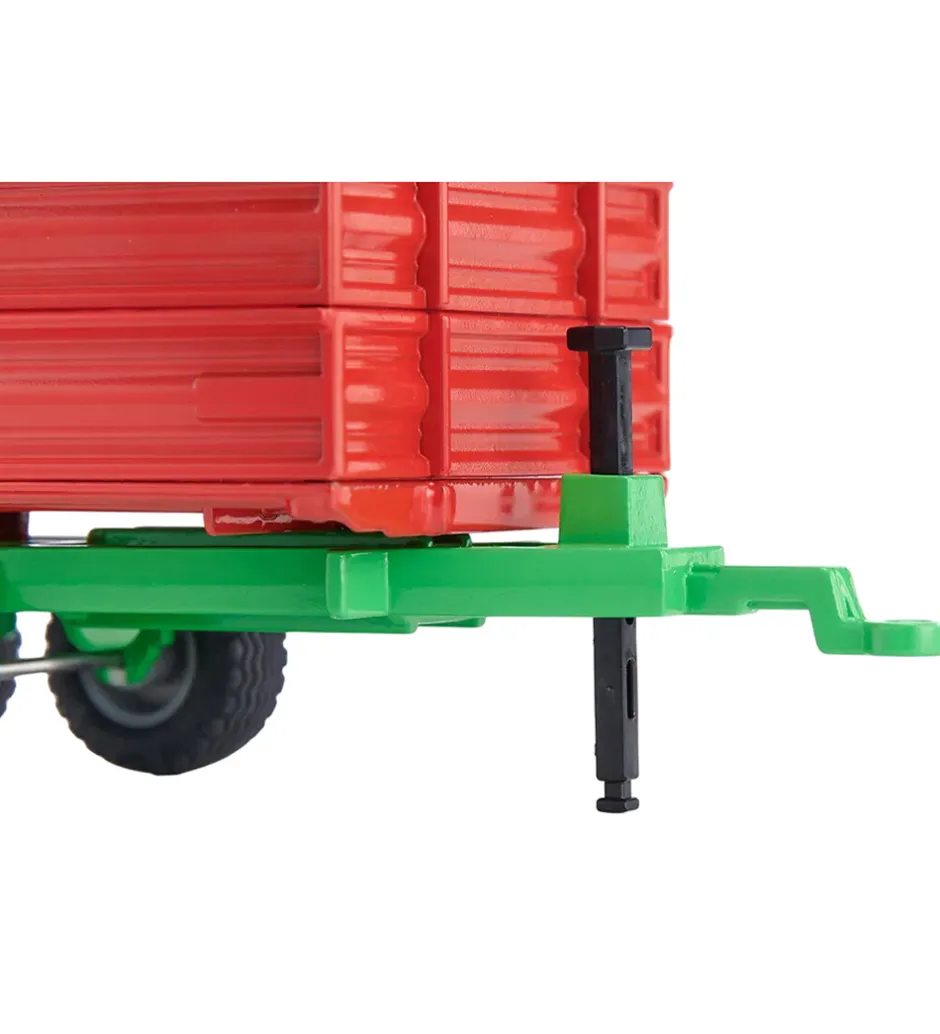 Trailer - Tandem Axle Trailer - 1:32 - Rød>Siku New