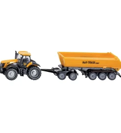 Traktor m. Anhænger - 1:87 - Jcb With Dolly And Tipping Tra>Siku New