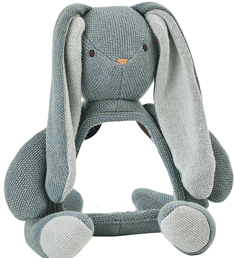 Aktivitetslegetøj - Kanin m. Spejl - Soft Blue And Gr>Smallstuff Sale
