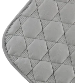 Legetæppe - 100x100 - Quilted - Lysegrå><noscript><img width=