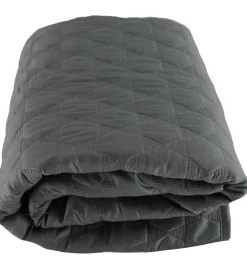 Legetæppe - 100x100 - Quiltet Koksgrå m. Stjerner>Smallstuff Online
