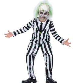 Udklædning - Beetlejuice - Hvid/Sort>Smiffys Outlet