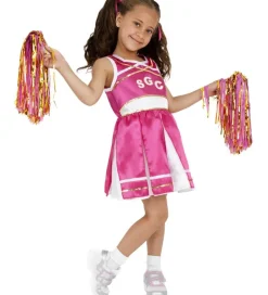Udklædning - Cheerleader - Pink>Smiffys