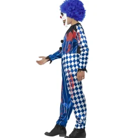 Udklædning - Deluxe Sinister Clown - Blue><noscript><img width=