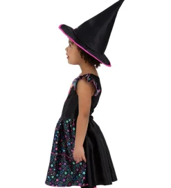 Udklædning - Neon Star Witch - Rosa/Sort><noscript><img width=