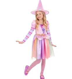 Udklædning - Pastel Rainbow Witch - Multifarvet>Smiffys New