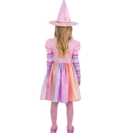 Udklædning - Pastel Rainbow Witch - Multifarvet>Smiffys New