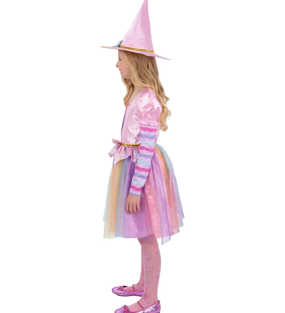 Udklædning - Pastel Rainbow Witch - Multifarvet>Smiffys New