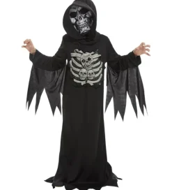 Udklædning - Skeleton Reaper - Sort>Smiffys