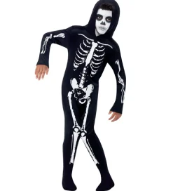 Udklædning - Skeleton - Sort/Hvid>Smiffys