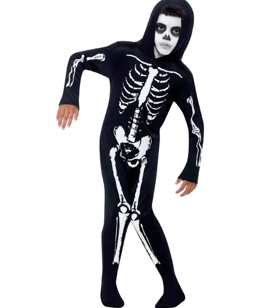 Udklædning - Skeleton - Sort/Hvid>Smiffys Discount