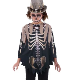 Udklædning - Voodoo Witch Doctor Poncho - Brun/Sort>Smiffys Discount